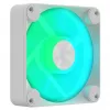 Ventiliatorius APNX FP1-Q 120 PWM ARGB-WT 120mm, PWM valdymas, ARGB apšvietimas, baltas rėmelis