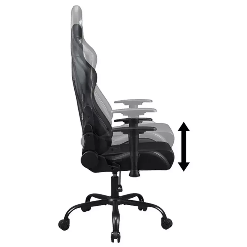 Žaidimų kėdė SUBSONIC SA5609-M1 ergonomiškas dizainas su reguliuojamais porankiais