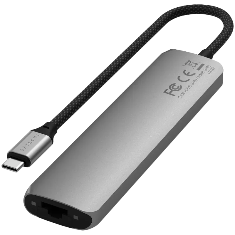 Satechi 7-in-1 USB-C adapteris su Ethernet