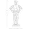 LEGO statoma figūra „Žvaigždžių karai“ C-3PO modelis 75398 — 1 138 dalių, 380 mm eksponavimo kolekcinis