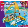 LEGO Friends kelionių laivo nuotykių rinkinys 42664 – 685 detalės, 4 mini lėlytės, nuo 8 metų, 260×190×320 mm