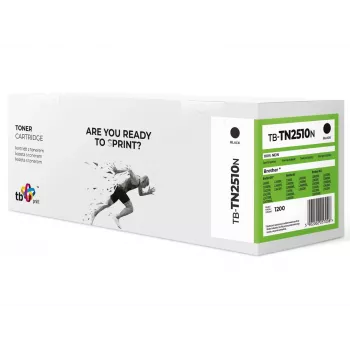 Dažų kasetė Brother TN2510 TB-TN2510N BK 100% nauja
