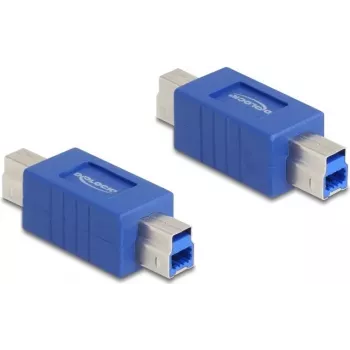 DeLOCK 67227 USB Type-B lyties keitiklis mėlynas