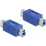 DeLOCK 67227 USB Type-B lyties keitiklis mėlynas