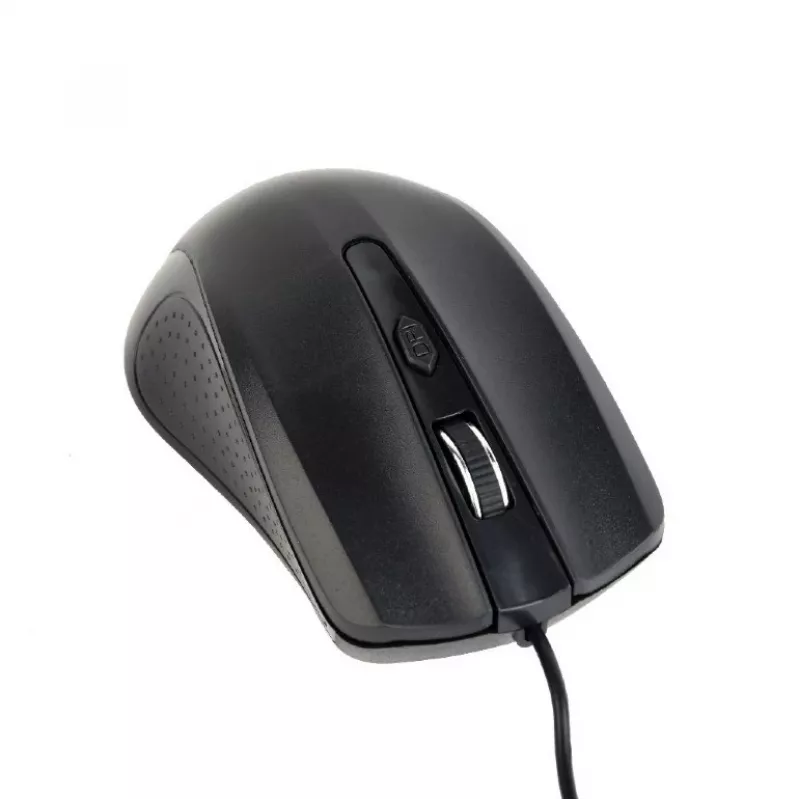 Optinė pelė juoda USB 1,8 m laidas