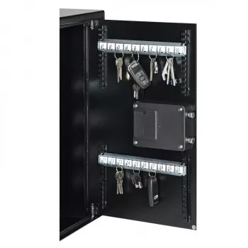 Sieninis seifas Yale YKB/550/DB1 su elektroniniu užraktu, juodas 350x130x550mm