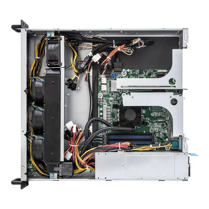 ASRock 2U1G-B650/AQUA Barebone Server 2U vieno lizdo AM5