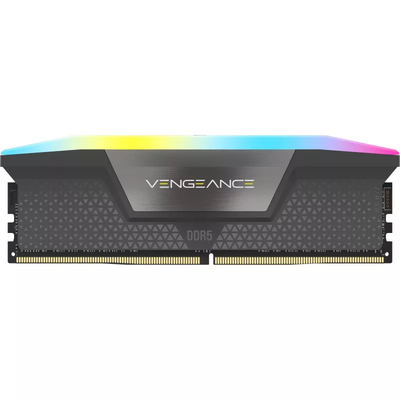 Corsair Vengeance RGB 96 GB (2x 48 GB) DDR5-6000 MHz atminties rinkinys, pilka, CMH96GX5M2E6000Z36