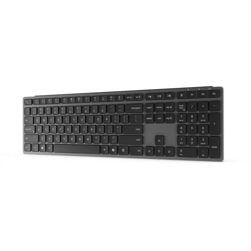 Belaidis kelių įrenginių klaviatūra Lenovo 700, US anglų išdėstymas, Bluetooth, Luna Grey