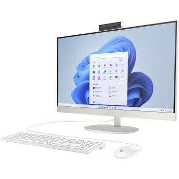 HP 27-cr0007ng - Viskas viename - Ryzen 5 7520U / 2,8 GHz - 16 GB RAM - 512 GB SSD NVMe - Radeon Graphics - 1GbE, Bluetooth 5,3, Wi-Fi 6