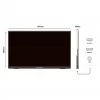 JAPANNEXT JN-MD-I156FHDR-T monitor 39,6 cm (15,6 colio) 1920x1080 Full HD LED liečiamasis ekranas pilkas