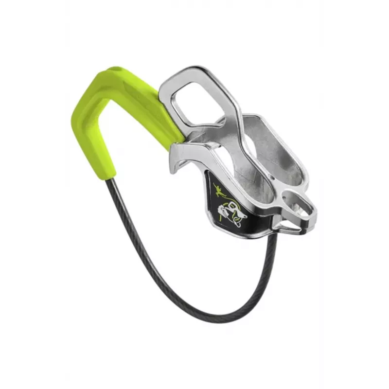 Tubulinis apsauginis įtaisas Edelrid MEGA JUL Steel Green 75g