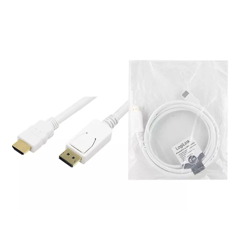 Kabelis HDMI–DP LogiLink CV0055 2m