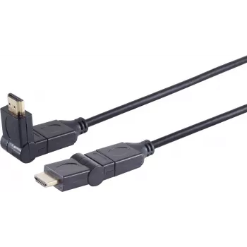 Monitoriaus laidas ShiverPeaks 2 x HDMI Type A jungtys, 2,0 m, HDMI 2.0