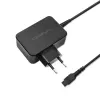 Qoltec 51025 maitinimo adapteris / keitiklis vidaus naudojimui Juodas