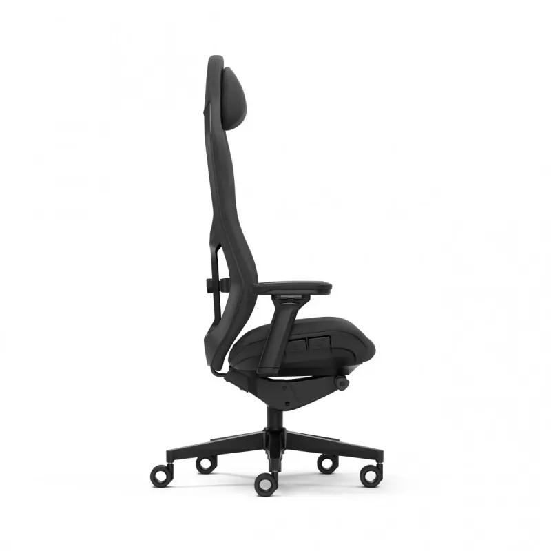 Fractal Design FD-CH-RE1F-01 žaidimų kėdė, PC kėdė, paminkštinta sėdynė, juoda