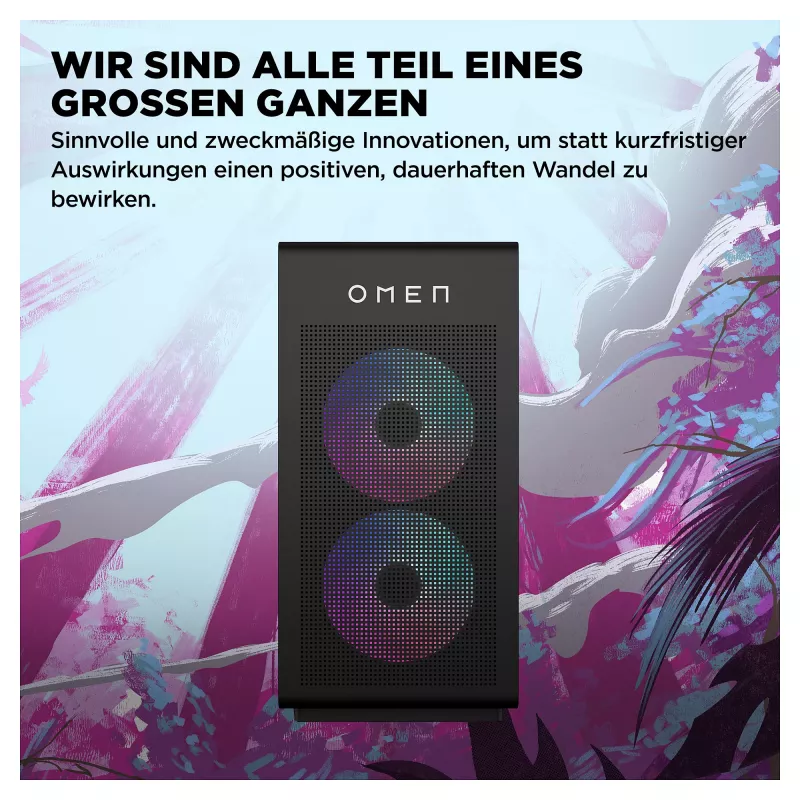 HP OMEN 35L GT16-1471ng žaidimų kompiuteris – Ryzen 7 9800X3D, 32 GB RAM, 2 TB SSD, RTX 5080, Win 11 (CH8X4EA#ABD)