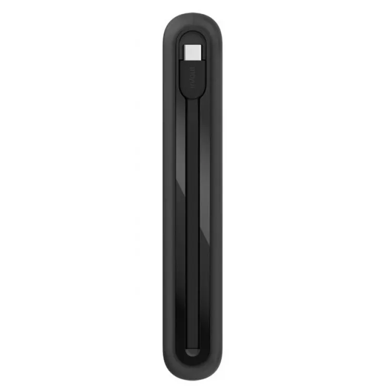 Belkin BPB024HQBK nešiojamas 10 000 mAh powerbankas su integruotu USB-C laidu, 20 W