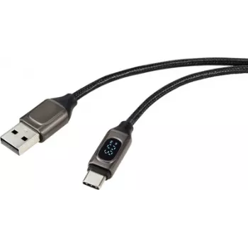 Renkforce RF-6249500 USB laidas sidabrinis