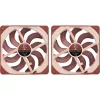 Noctua NF-A14x25 G2 PWM Sx2 PP 140mm dviejų ventiliatorių rinkinys