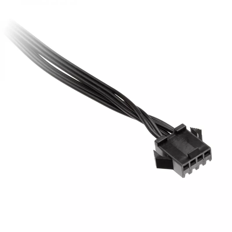 Adapteris Kolink 4‑kontaktis ventiliatoriaus į 3‑kontaktį 5V ARGB, 0,4 m