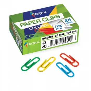 Segtuvai Forpus, spalvoti, 26 mm, apvalūs (100 vnt.) 1104-008