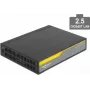 Tinklo jungiklis DeLOCK 87781 2.5G Ethernet juodas