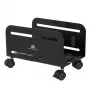 Mobilioji platforma MACLEAN MC-851 – juoda, 119×260×128 mm, max apkrova 10 kg