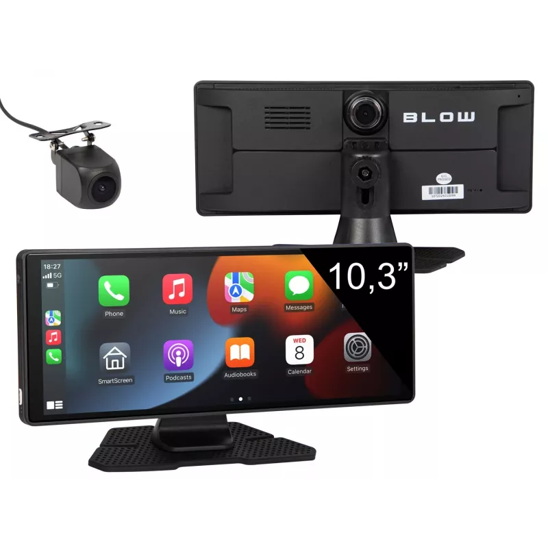 BLOW Wireless CarPlay5.0 multimedijos stotelė modelis 78-430#
