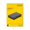 DeLOCK 18372 apsauginis dėklas 3,5 colio HDD, juodas