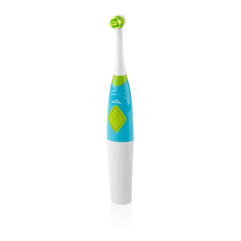 Vaikiškas sukamoji-osciliuojantis dantų šepetėlis Eta Tooth Fairy 1294 90080 mėlynas žalias baltas