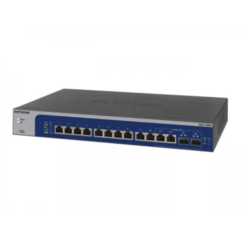 Netgear Plus XS512EM V2 valdomas jungiklis (Switch) L3 Smart 12x 100/1000/2.5G/5G/10GBase-T, 4x 10G SFP+