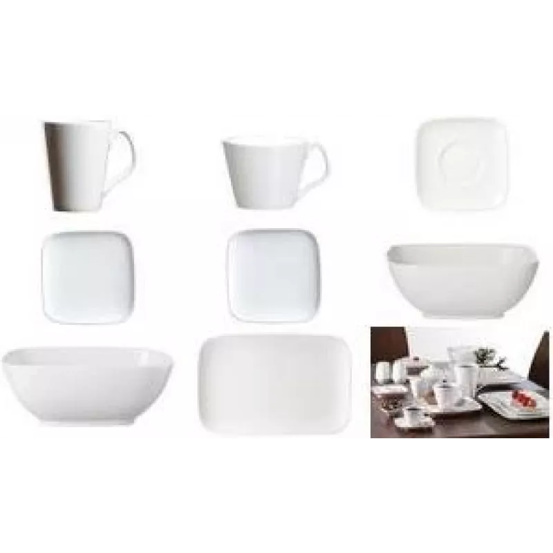 Sriubos lėkštė Ritzenhoff & Breker ARENA 220 mm Porcelianas, tinkama plauti indaplovėje