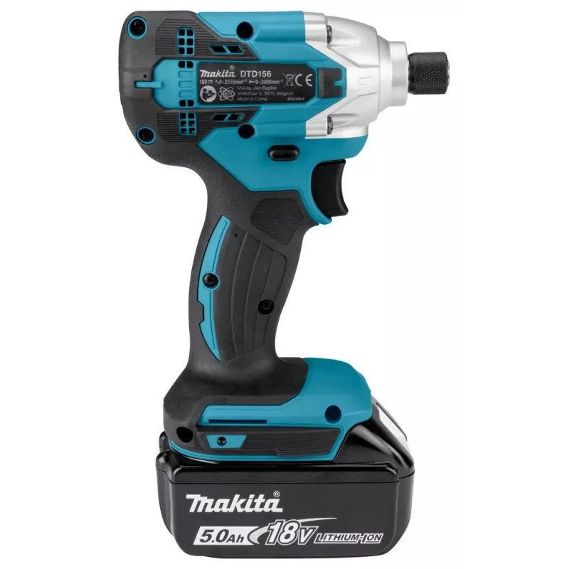 Atsuktuvas / smūginis suktuvas Makita DTD156RTJ 2500 aps/min Žalias