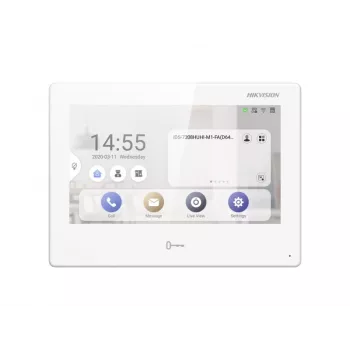 Vidaus stotelė Hikvision DS-KH9310-WTE1(B) balta 12V Wi-Fi