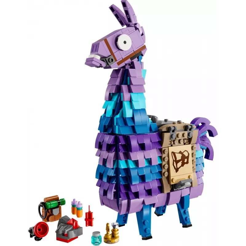 LEGO 77071 Fortnite Llama konstrukcinis žaislas – LEGO prekės ženklo laikymo ir demonstravimo dėžė