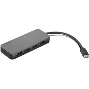 Lenovo 4X90X21427 USB-C stotelė / prievadų kartotuvas USB 3.2 Gen 2 (3.1 Gen 2) Type-C pilka
