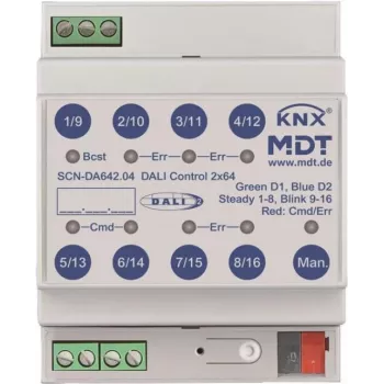 MDT SCN-DA642.04 DALI valdymo 2x64 šliuzas, 4TE, REG