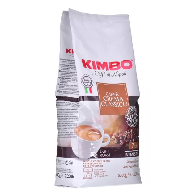 Kavos pupelės KIMBO Caffe Crema Classico 1 kg