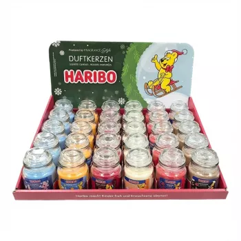 Prekystalinis reklaminis stendas Haribo A2173 30 pakelių po 85 g