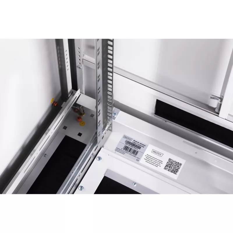 DIGITUS Unikali serija 32HE 1609x800x800mm pilkas tinklo spintos stovas (siuntimas per ekspedijavimo tarnybą)