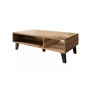 Cama Kavos staliukas NORD 110cm votano ąžuolas/antracitas