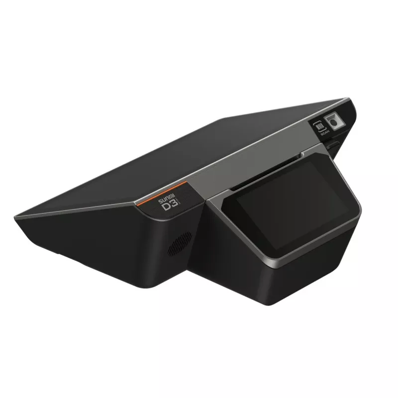POS terminalas SUNMI D3 MINI 10,1 colio projekcinis talpinis liečiamasis ekranas su USB ir Bluetooth ryšiu