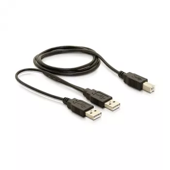 DELOCK Laidas USB 2.0 B - > USB-A Maitinimas + Maitinimas / Duomenys