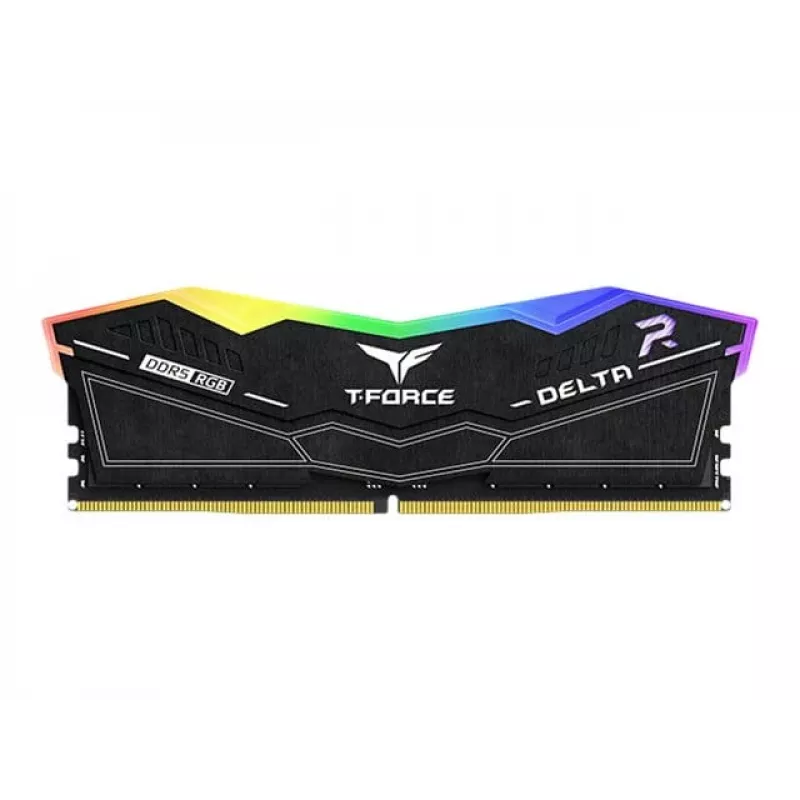 Teamgroup T-Force Delta RGB 32 GB (2x16 GB) DDR5-6400 MHz CL40 atminties rinkinys, juodas