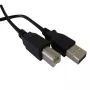 USB 2.0 laidas AM – BM, 1,8 m