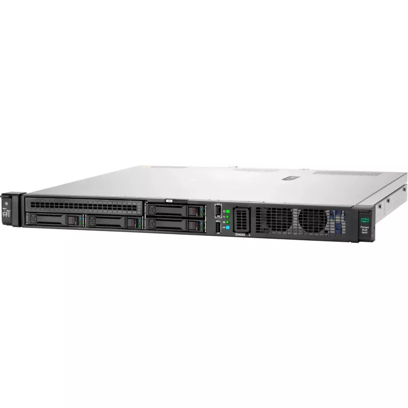 HPE ProLiant DL20 Gen11 serveris E-2434 3.4GHz 4c 1P 32GB 4SFF 2x480GB SATA SSD 800W EU