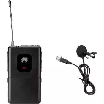 Lavalier mikrofonas Omnitronic UHF-E Series 823.6 MHz