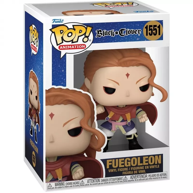Funko Pop figūrėlė Black Clover Fuegoleon 10cm (143273)