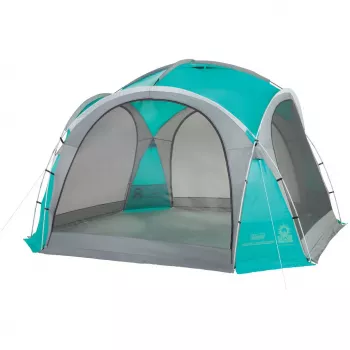 Event Dome Shelter XL, 4,5 x 4,5 m, paviljonas šviesiai mėlynas/pilkas